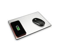 Subblim Plata - Alfombrilla + Cargador inalámbrico