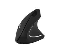 Ratón Ergonómico Inalámbrico por Bluetooth/ 2.4GHz Subblim Glide Vertical Ergo Dual Battery/ Batería Recargable/ Hasta 1600 DPI/ Negro