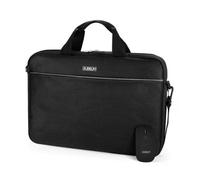Maletín + Ratón Subblim Select Pack para Portátiles hasta 15.6'/ Cinta para Trolley/ Negro