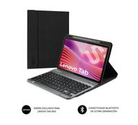 Funda con teclado subblim shock case lenovo tab 10.1' 2025/ negra