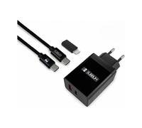 Subblim SUBCHG-3WPD11 PD 25W + QC3.0 - Cargador USB C