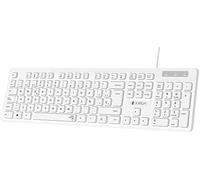 Subblim teclado ergonómico business slim silencioso con cable usb bla
