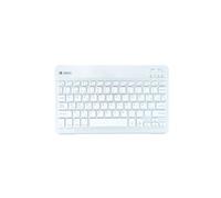 SUBBLIM - Teclado Retroiluminado Bluetooth Smart Backlit BT Keyboard Silver