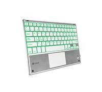 Subblim Smart Backlit Bluetooth Touchpad Spanish QWERTY Silver