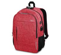 Subblim Urban Lock Mochila Roja para Portátil hasta 16"