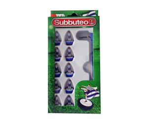 subbuteo Football Team Set (Blue/White)