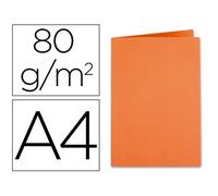 Subcarpeta Cartulina Exacompta Din A4 Naranja 80 Gr