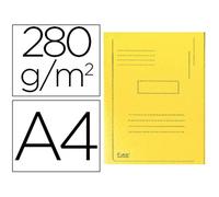 Subcarpeta Exacompta cartulina 280 gr de gramaje color amarillo