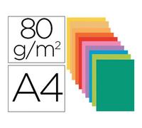 Subcarpeta Exacompta papel 80 gr de gramaje color surtidos