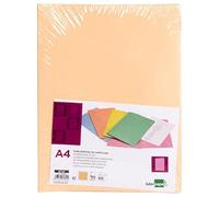 Subcarpeta liderpapel a4 naranja pastel 180g/m2