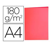 Subcarpeta Liderpapel A4 Rojo Pastel 180G/M2