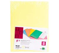Subcarpeta liderpapel folio amarillo pastel 180g/m2