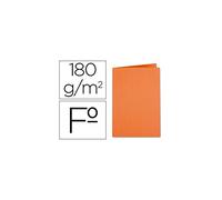 Subcarpeta liderpapel folio naranja intenso 180g/m2 - SC06