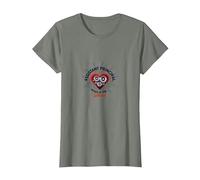 Subdirector: Corazón de la Escuela Camiseta, Mujer, Verde Militar Jaspeado, XS