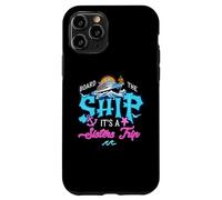 Sube al barco It's A Sisters Cruise Trip Sisters Cruising Carcasa para iPhone 11 Pro