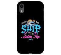 Sube al barco It's A Sisters Cruise Trip Sisters Cruising Carcasa para iPhone XR