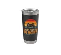 Sube de nivel a Big Brother 2027 Gamer Nuevo hermano Vaso térmico de acero inoxidable de doble pared