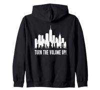 Sube el Volumen Camisa Funny Newyork Zohran Volume up Sudadera con Capucha