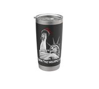 Sube el volumen Estatua de la Libertad NYC Pride Design Vaso térmico de acero inoxidable de doble pared