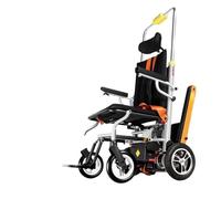 Sube-Escaleras Eléctrico Sobre Orugas,Silla Portátil Plegable Para Escaleras,Silla De Ruedas Eléctrica Sobre Orugas,Aleación De Aluminio,Carga 169 Kg/373 Lb Manual