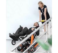 Subeescaleras eléctrico con orugas, silla de ruedas eléctrica, salvaescaleras móvil, salvaescaleras con orugas/inteligente con panel de control/arriba/abajo, para personas mayores con discapacida