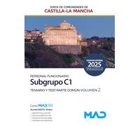 SUBGRUPO C2 TEMARIO Y TEST VOLUMEN II JUNTA COMUNIDADES CASTILLA-LA MANCHA