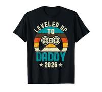 Subí de Nivel a papá 2026 Promovido a Pronto ser Padre Camiseta