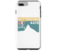 Subida al Monte Matterhorn, Senderismo en Zermatt, Regalos de Senderismo en Suiza Carcasa para iPhone 7 Plus/8 Plus