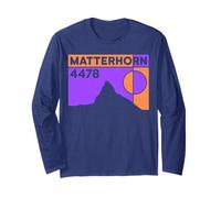 Subida al Monte Matterhorn, Senderismo en Zermatt, Regalos de Senderismo en Suiza Manga Larga