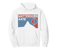Subida al Monte Matterhorn, Senderismo en Zermatt, Regalos de Senderismo en Suiza Sudadera con Capucha