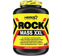 Subidor de Peso 2,8KG - ROCK MASS XXL - Sabor Chocolate - Proteína Con Carbohidratos