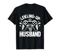 Subiendo de nivel a marido despedida de soltero Boda divertida Camiseta