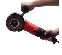 SUBKUDY Satinado Renovador Al Aire Libre Máquina Pulidora Lijadora Pulidora Orbital Sander Satén Renovador Satén Con Funda Protectora