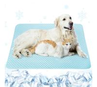 SuBleer Alfombrilla de refrigeración automática mejorada para perros, almohadilla de refrigeración transpirable para mascotas para perros y gatos, uso en interiores y exteriores, manta de