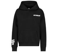 SUBLEVEL Damen Hoodie Ärmeldruck Happy Hearts Club Unisex Kapuzenpullover