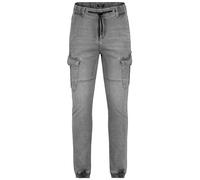 Sublevel Hombre Jogger Vaqueros Pantalones Cargo Cintura Elástica Bolsillos