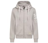 Sublevel Mujer Chaqueta con capucha Sudadera Cremallera Logotipo Bordado Bolsill