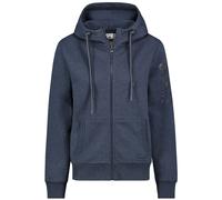Sublevel Mujer Chaqueta con capucha Sudadera Cremallera Logotipo Bordado Bolsill