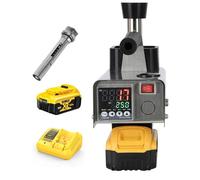 Sublimador Ácido Oxálico Para Abejas Tratamiento Varroa Sin Cables Batería 20V MAX 3.0Ah Inox Con Control Temperatura PID Para Mantenimiento Colmenas Profesional