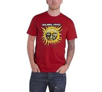 Sublime Camiseta Grn 40 oz Banda Logo Oficial Unisex Rojo, Rojo -, Medium