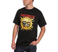 FEA Merchandising - Camiseta - Hombre de color Negro de talla X-Large - Sublime Band New Sun Concert Adulto (Camiseta)-xl