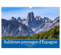 Sublimes paysages d'Espagne (Calendrier mural 2027 DIN A3 vertical), CALVENDO Calendrier Mensuel
