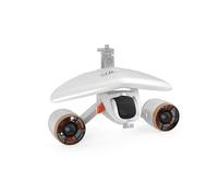 Sublue WhiteShark Mix - Patinete subacuático con Motores duales, Compatible con cámara de acción, Deportes acuáticos, Buceo para niños y Adultos (Mix Pro Blanco)