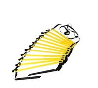 SUBLXPoten Agility Ladder Escalera de Agilidad for Entrenamiento Deportivo, Escalera Velocidad Nailon, diseño Ajustable, Ideal for fútbol, Gimnasio, en casa y Ejercicios pies(10m)