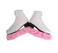 SUBLXPoten Cuayaes Protectores de Patinaje sobre Hielo 1 Pair Ice Skating Figure Skate Blade Cover Soft Dustproof Shoes Covers Protector(Pink M)