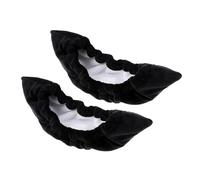 SUBLXPoten Cuayaes Protectores de Patinaje sobre Hielo 1 par de Cubiertas Suaves for Patinaje artístico Hockey sobre Hielo(Black)