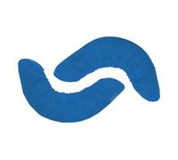 SUBLXPoten Cuayaes Protectores de Patinaje sobre Hielo 1 par de Patines, Cubierta Hoja, Chaqueta, Protector remojo, Figura Adulta, patín Hockey for Patinaje artístico sobre Hielo(Blue S)