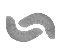 SUBLXPoten Cuayaes Protectores de Patinaje sobre Hielo 1 par de Patines, Cubierta Hoja, Chaqueta, Protector remojo, Figura Adulta, patín Hockey for Patinaje artístico sobre Hielo(Gray S)