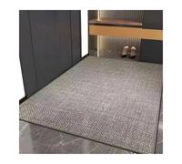 SUBLXPoten Felpudo de Entrada Alfombra de Lino sintético for Sala Estar, sofá, Dormitorio, Cama, ventanal, rascador for Gatos, Alfombra for Entrada, Cocina, baño(Light Brown,140X160CM)