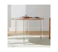 SUBLXPoten Patas De Muebles Transparente 1 Pieza Mesa Pierna Larga Escritorio Patas Transparentes sofá Muebles DIY reemplazo pie Soporte gabinete(30mm(Dia.) x100mm(h))
